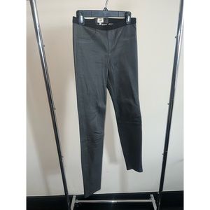 Helmut Lang grey leather pants size 4